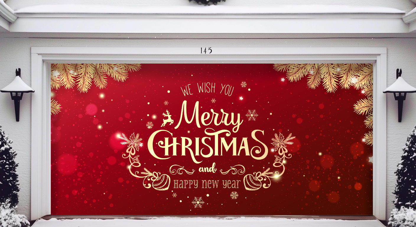 The Most Instagrammable Christmas Garage Door Ideas for 2025