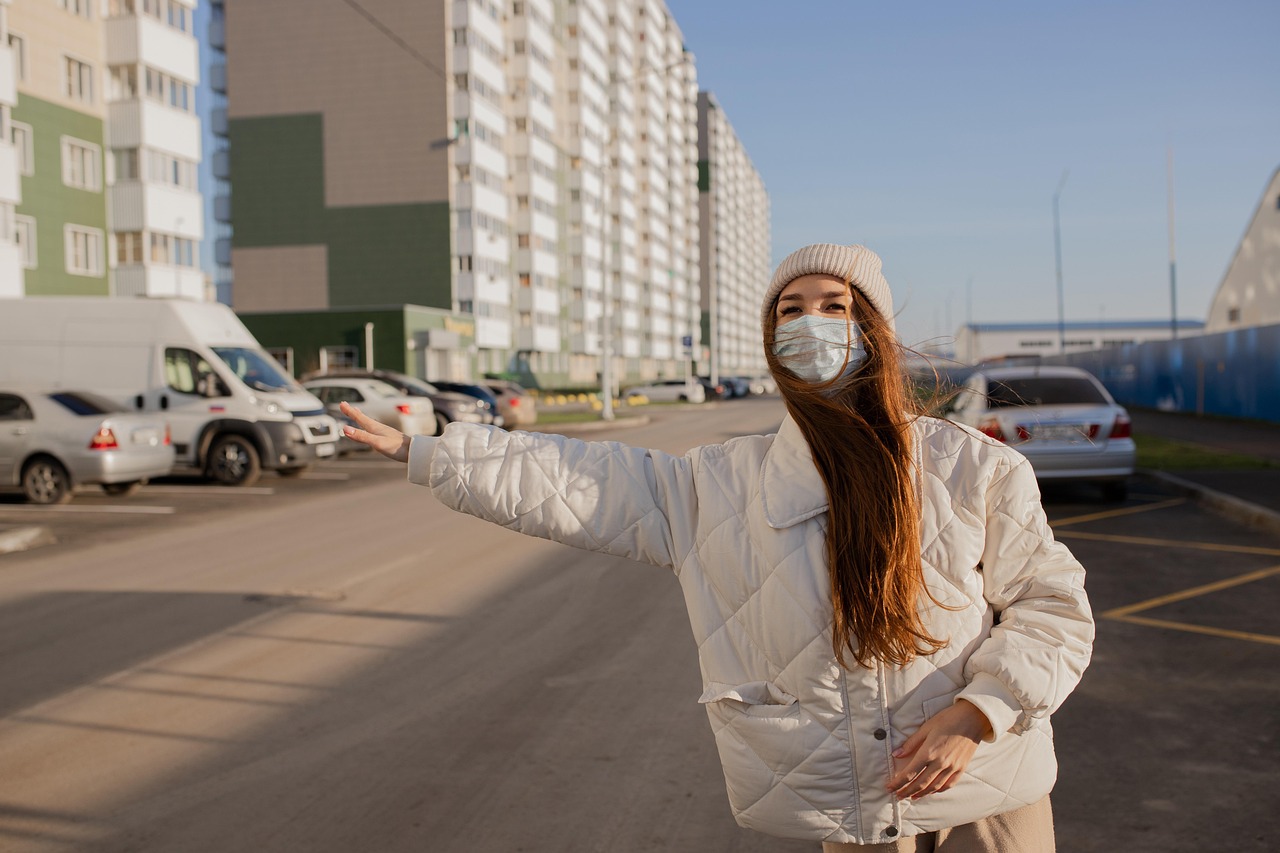 Woman, young, road — Prevent Cold Nights with Timely Heating Repair Las Vegas Solutions